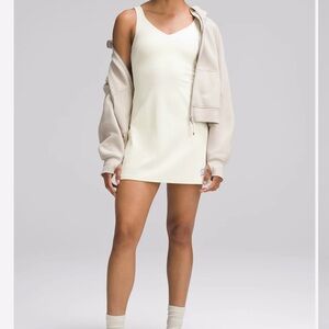 Peloton Lululemon Align ivory dress nwt size 4